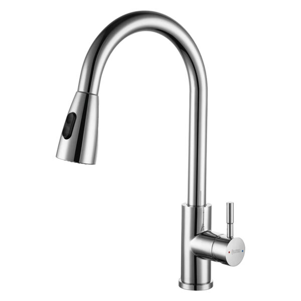 Mezcladora para Fregadero de 8" con Monomando tipo Palanca