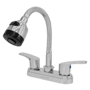 Mezcladora para Lavabo 4" Maneral tipo Palanca