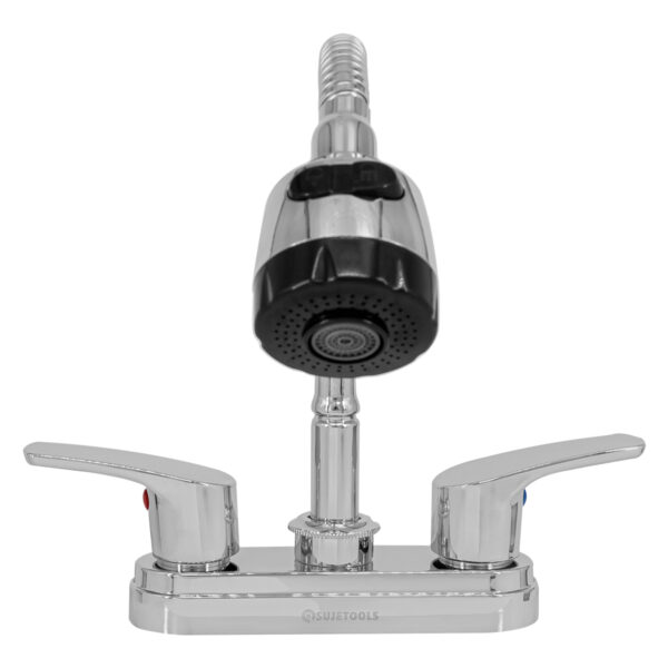 Mezcladora para Lavabo 4" Maneral tipo Palanca