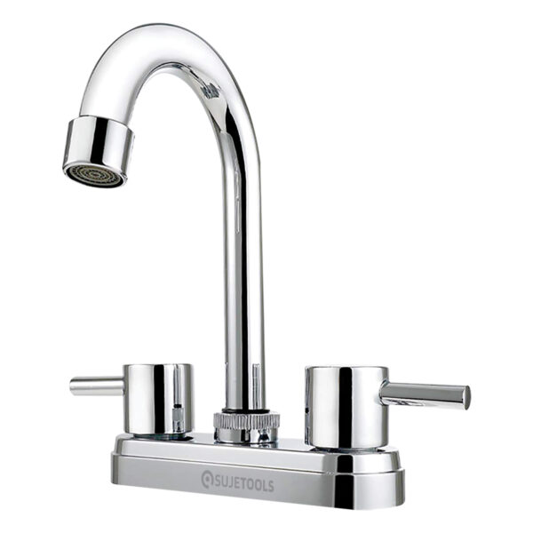 Mezcladora para Lavabo 4" Maneral tipo Palanca