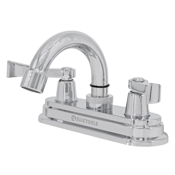 Mezcladora para Lavabo 4" Maneral tipo Palanca