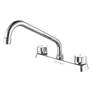 Mezcladora para Fregadero de 8" con Maneral de Punto