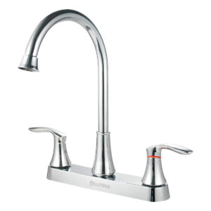 Mezcladora para Fregadero de 8" con Maneral de Palanca