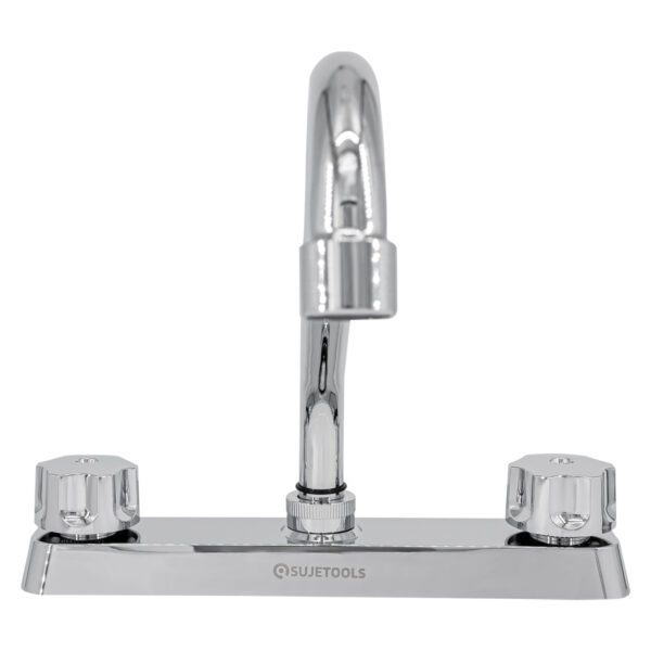 ST8010-2 Mezcladora para Fregadero de 8" con Maneral de Punto