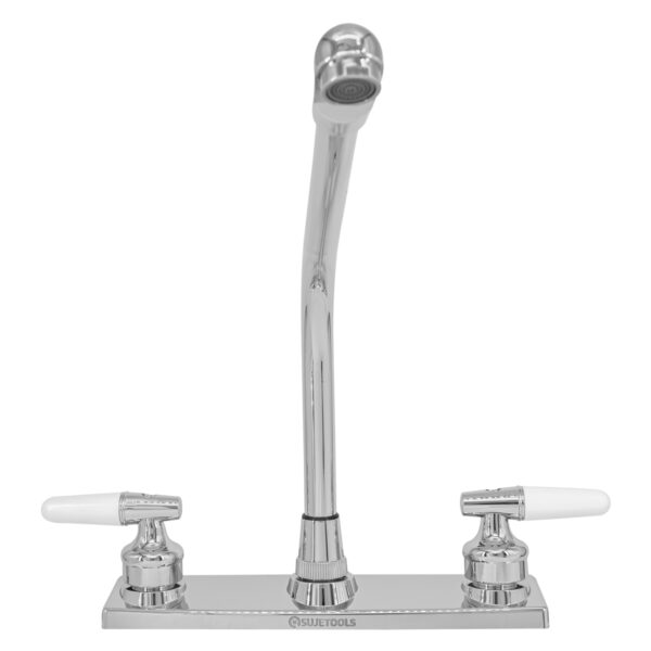 ST8080-2 Mezcladora para Fregadero de 8" con Maneral tipo Palanca