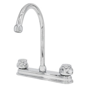 Mezcladora para Fregadero de 8" con Maneral tipo Flor