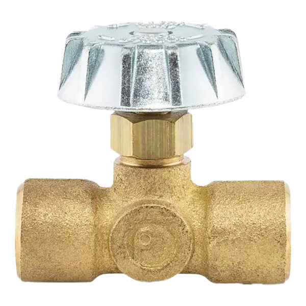 Válvula para Gas Aguja 1/4" Terminal x 1/4" NPT