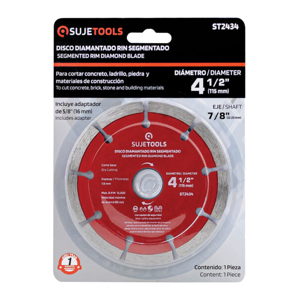 Disco Diamantado Rin Segmentado