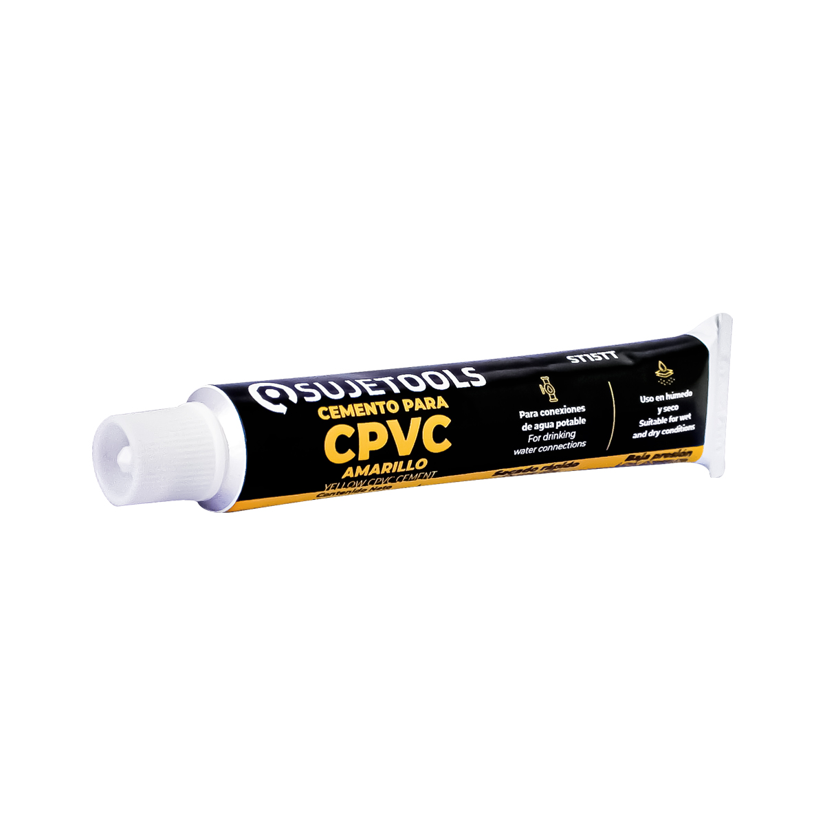 Cemento CPVC Amarillo Tubo 15 ml