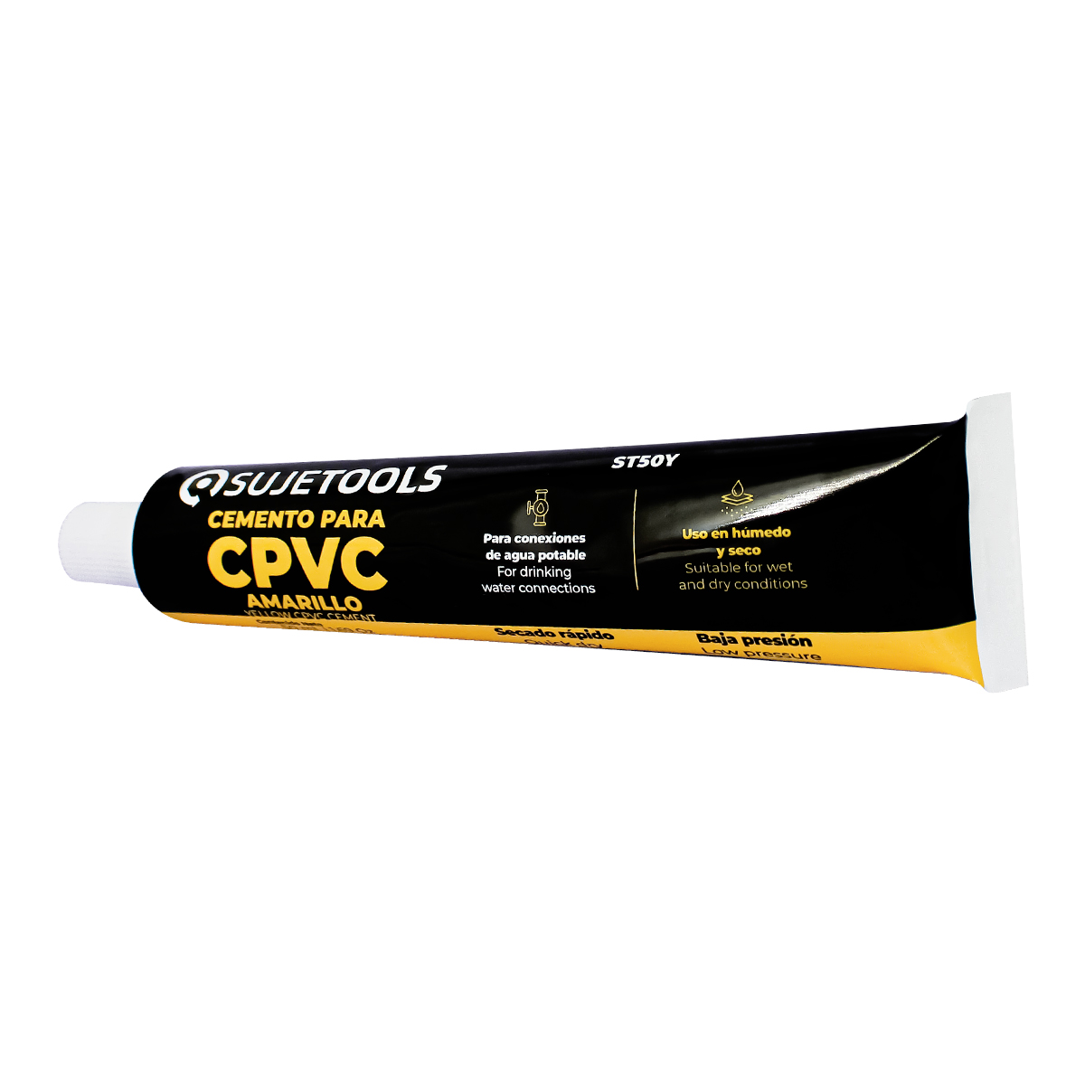Cemento CPVC Amarillo Tubo 50 ml